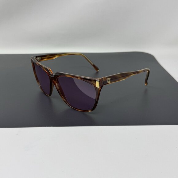 Vintage Anne Klein Riviera Brown Sunglasses Pink Lenses main image 5